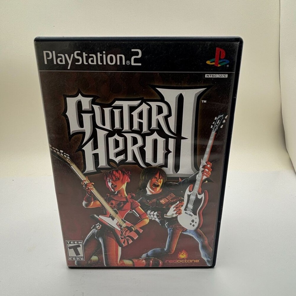 Guitar Hero II 2 PS2 (Sony PlayStation 2, 2006) Complete W/ Manual